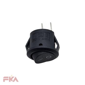 کلید راکر ریز گرد 2PIN 