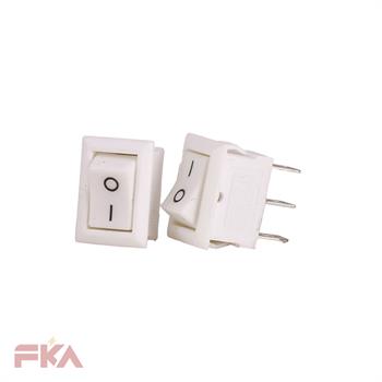 کلید بچه راکر سفید KCD11-3PIN   